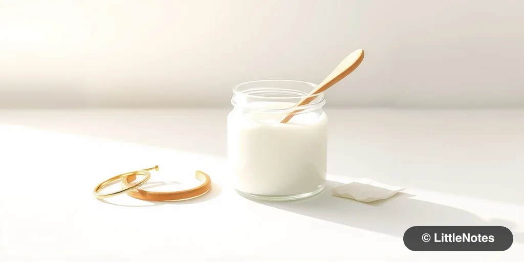 Use coconut oil for piercing recovery