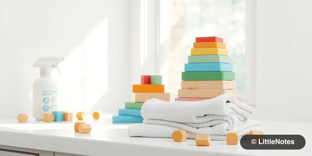 Sanitize rented toys before use