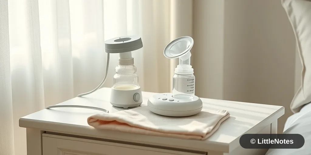Illustration for Breast Pump Maintenance: Keeping Your Supply Strong and Your Gear Hygienic
