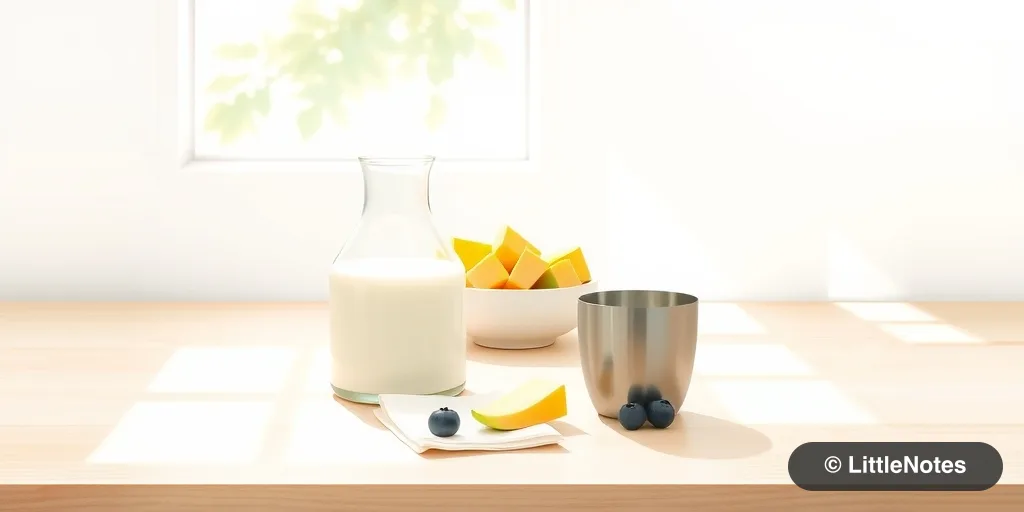 Illustration for Transitioning to Cow’s Milk: A Simple Guide for Your Toddler