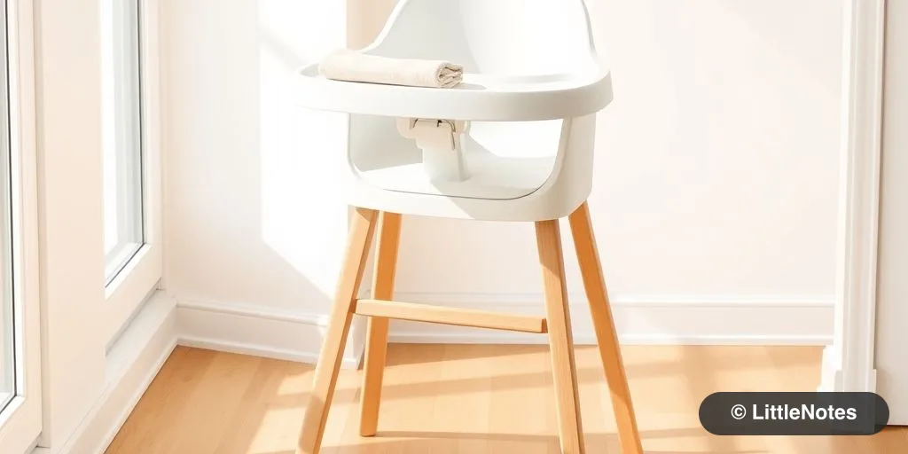 Choose high chairs with removable trays