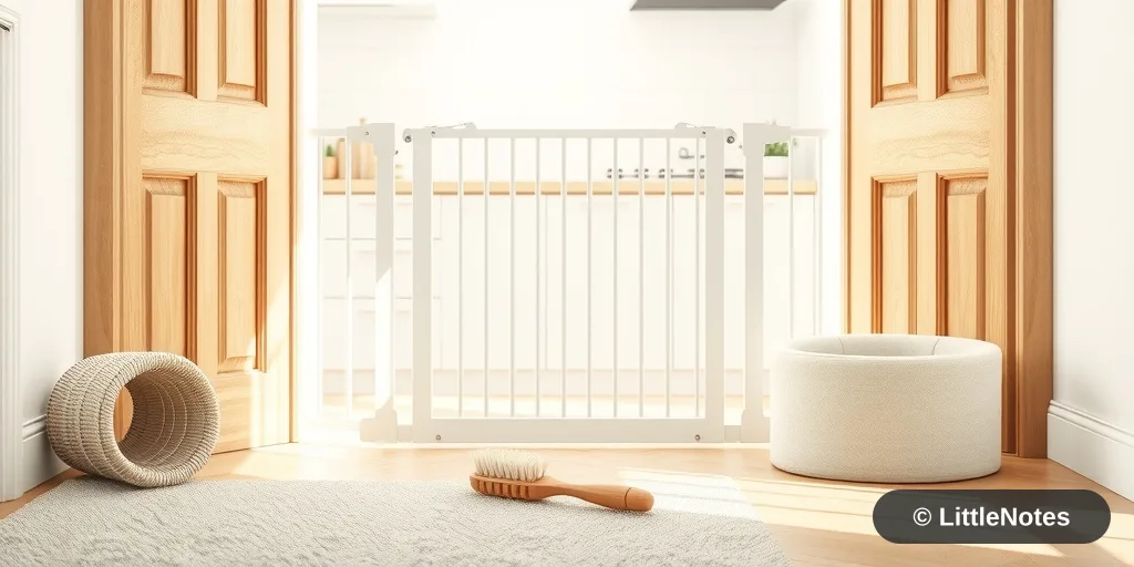 Illustration for Baby Proofing 101: Managing Pets and Safety at Home