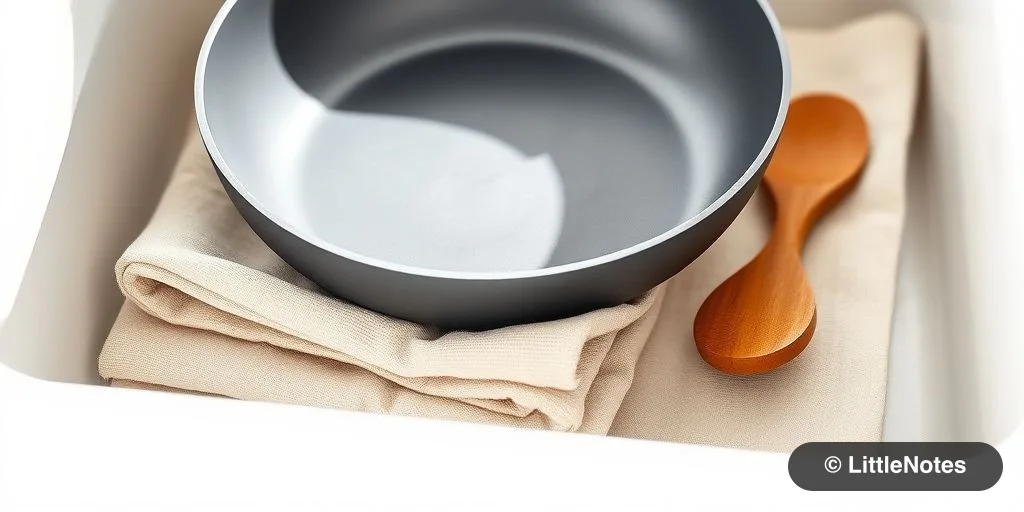 Protect non-stick coatings from damage