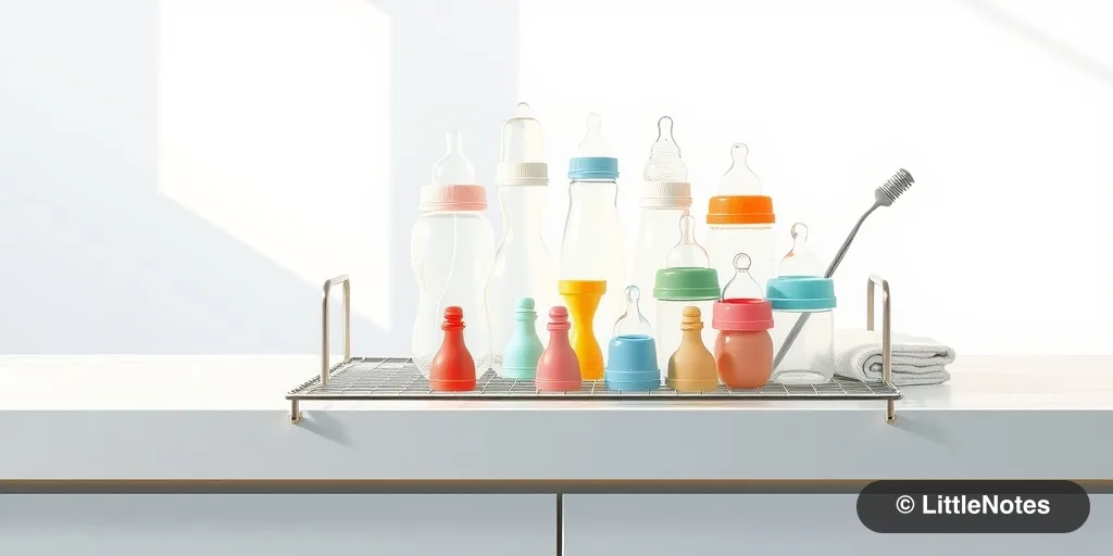 Simplify bottle and teat sterilization