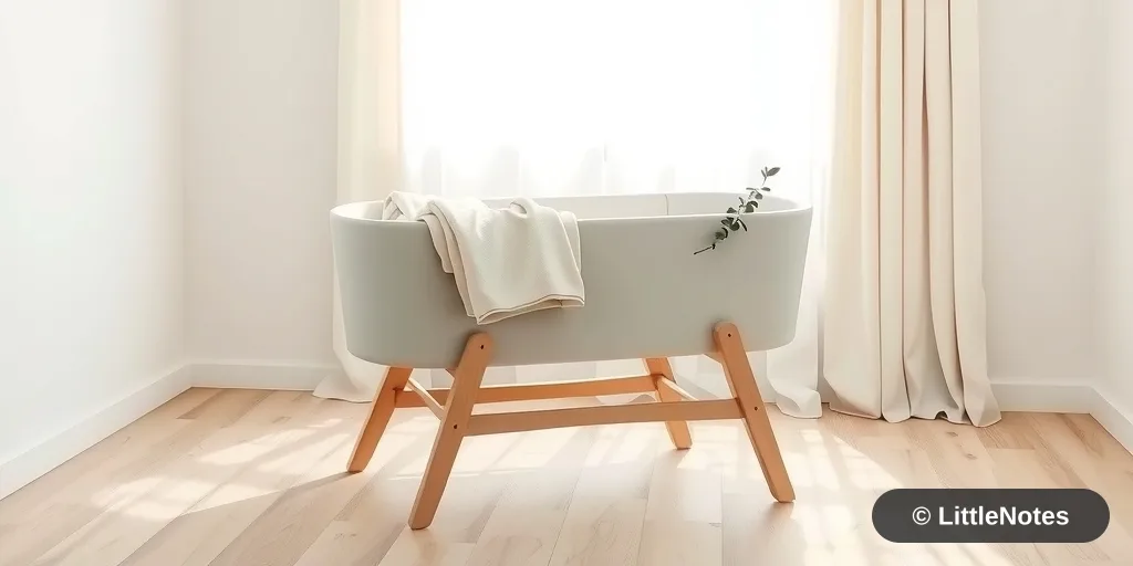Consider an electric baby cradle