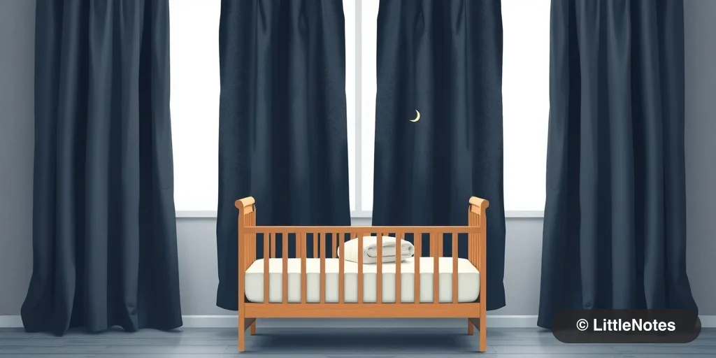 Keep nap environments dark and quiet