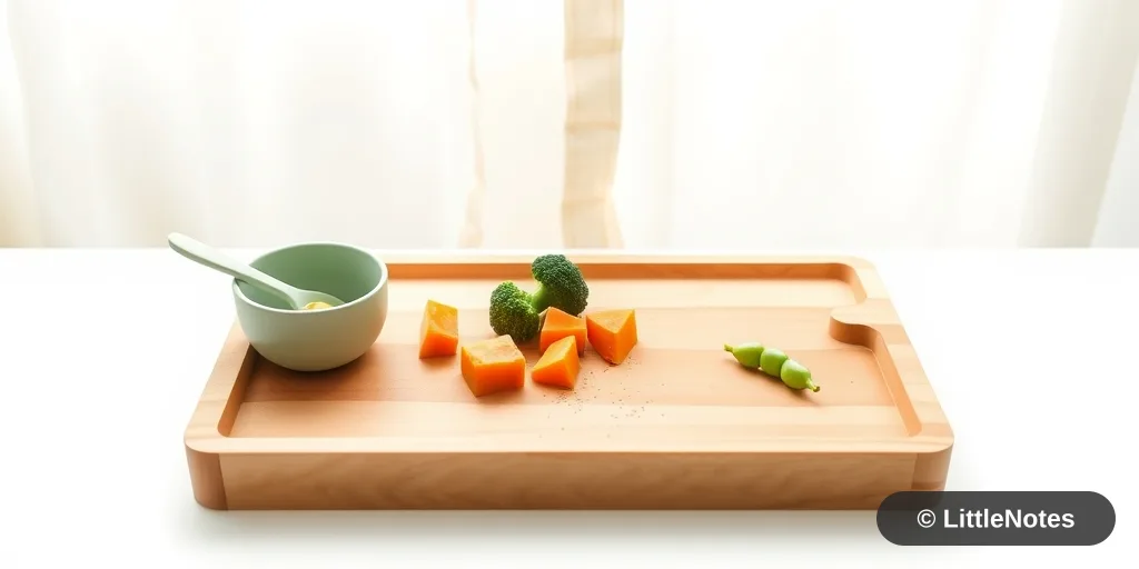 Transition to baby led weaning slowly