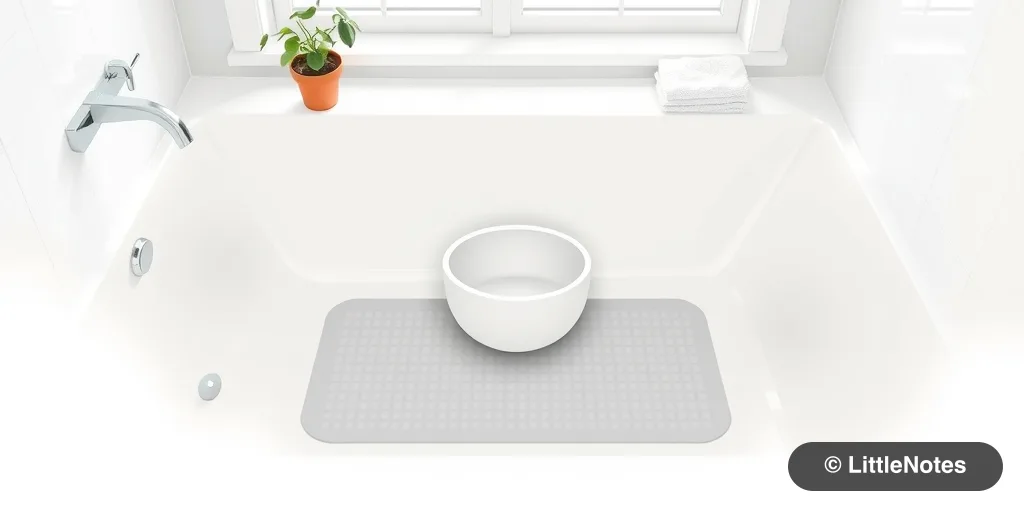 Transitioning out of baby bath tubs