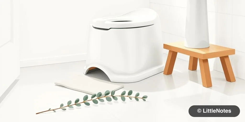 Use potty chair before transition seats
