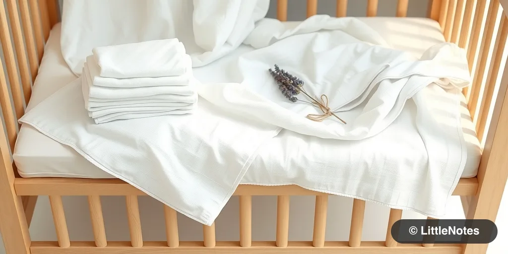 Use muslin for comfortable swaddling