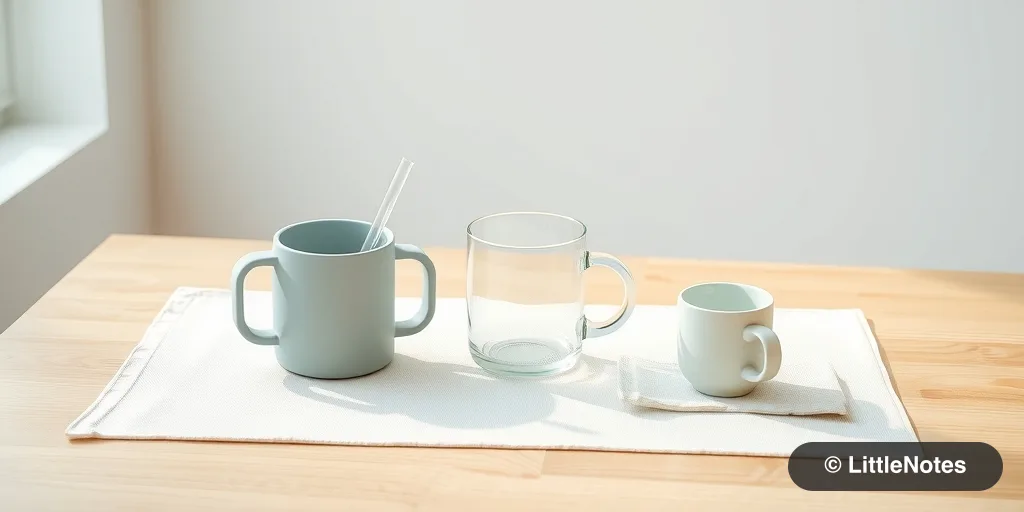Illustration for Transitioning to Drinking Water: Cups, Straws, and Building Interest