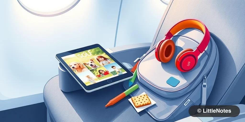 Illustration for Flying with a Toddler: Survival Tips from Parents Who Have Done It