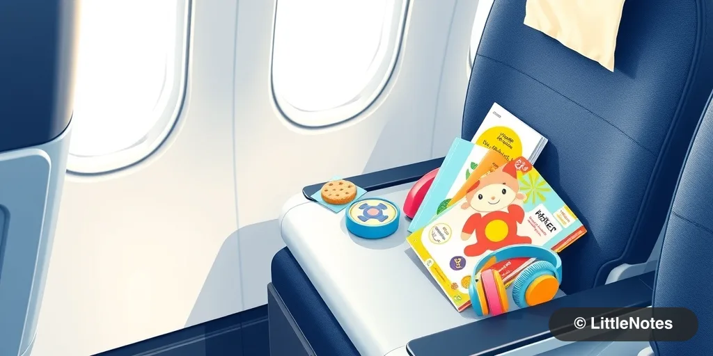 Illustration for Flying with a Toddler: Survival Tips from Parents Who Have Done It