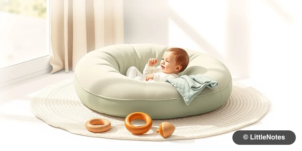 Use feeding pillows for supported seating