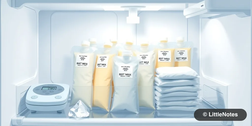 Donate unused freezer breast milk