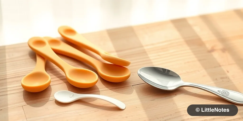 Dealing with turmeric stains on baby spoons