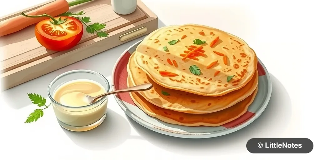 Making soft, nutritious chillas for infants