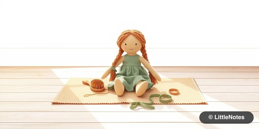 Use dolls to reduce hair pulling