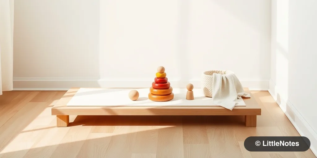 Illustration for Supporting Your Baby’s Development: Montessori-Inspired Play