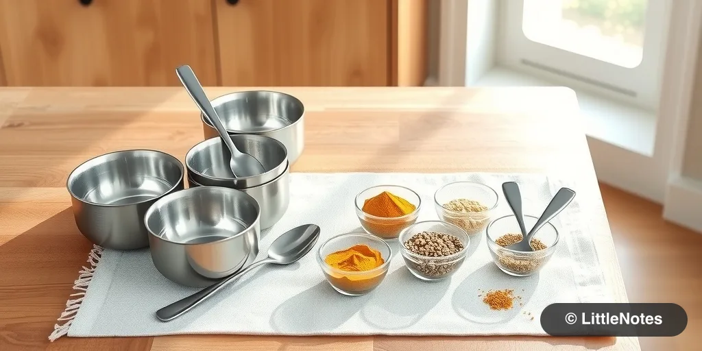 Illustration for Starting Solids: A Guide to Grains, Spices, and Kitchen Essentials