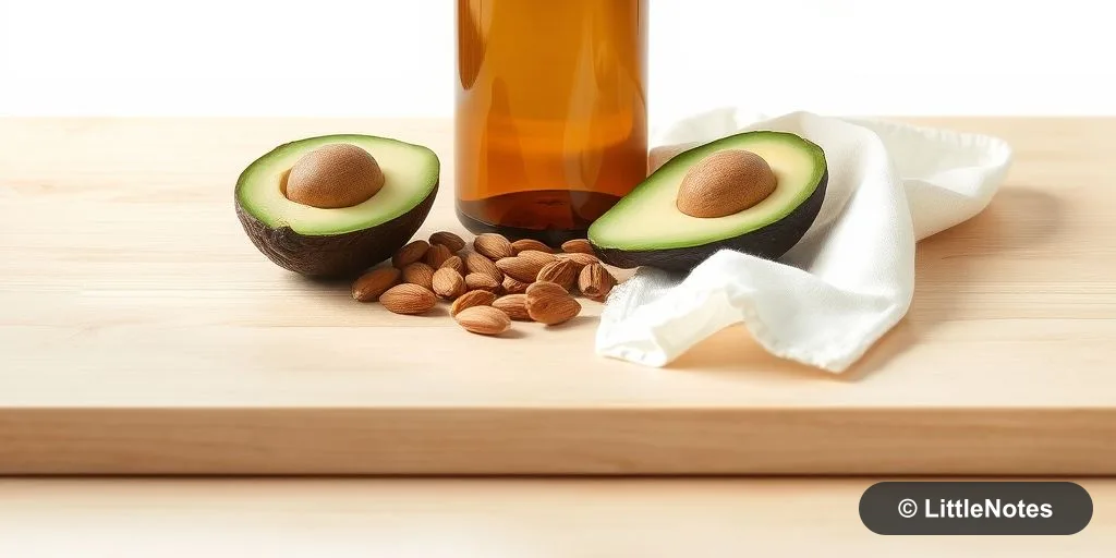 Select non-sticky oils for massage