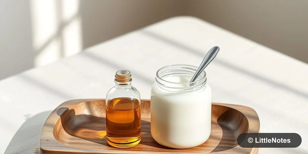 Transition massage oils as baby grows
