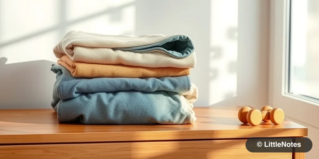 How to dress a baby in cloth diapers for changing weather?