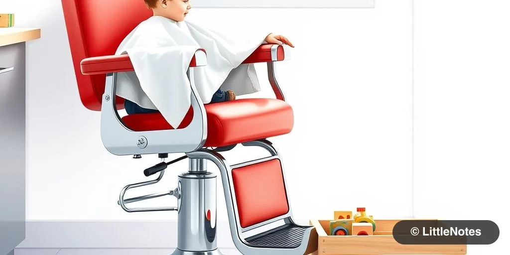 Illustration for Finding a Patient Barber for Your Toddler’s First Haircut