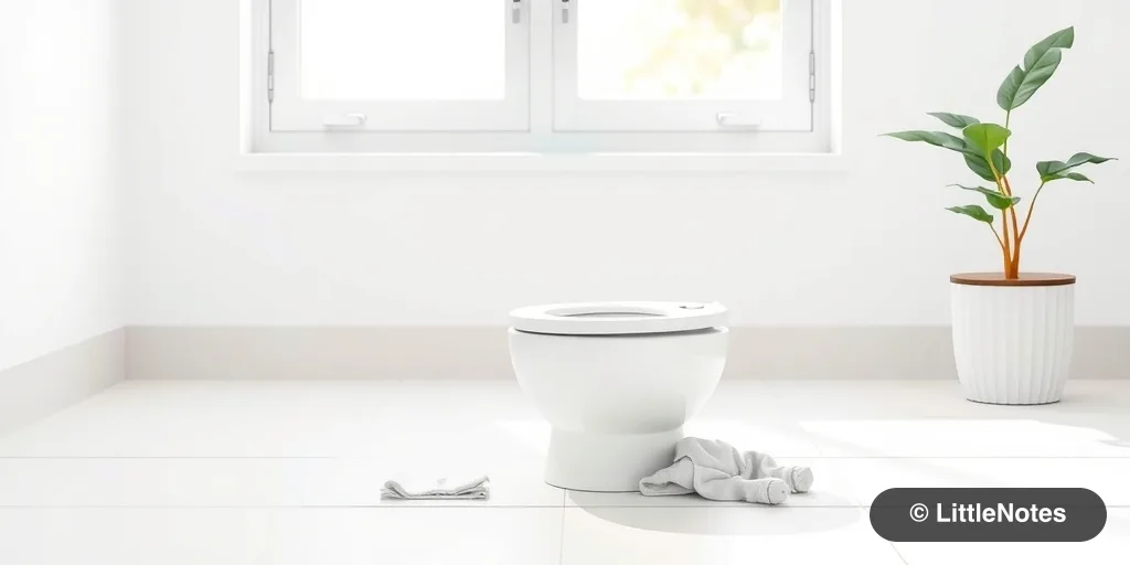 Use visual cues for potty training