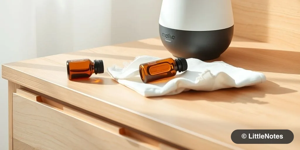 Use humidifier trays for essential oils