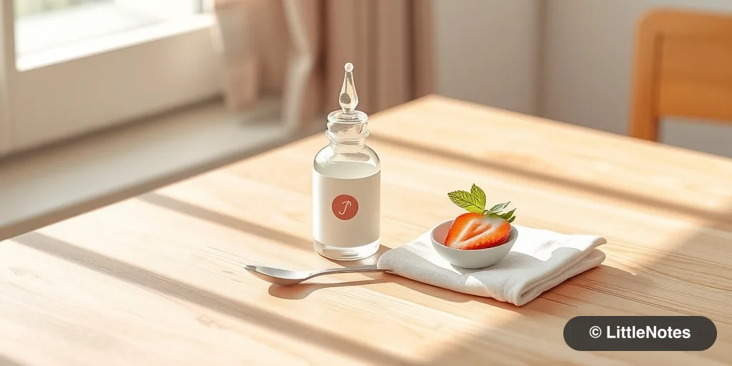 Transition iron supplements to flavored versions