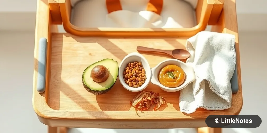 Illustration for Starting Solids When Your Baby Has CMPA