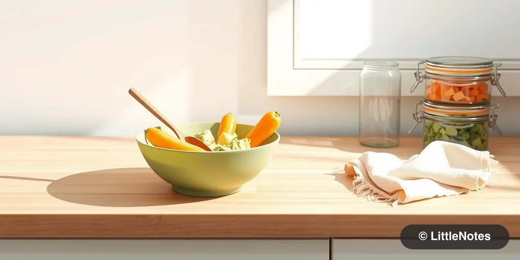 Illustration for Simplifying Your Baby's Meal Prep: Tools and Strategies