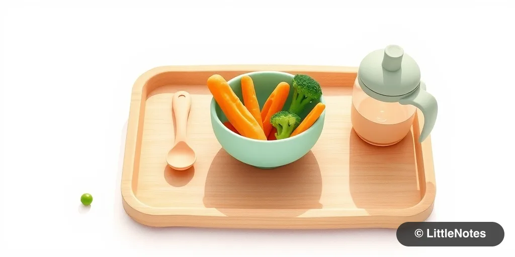 Illustration for Building Positive Eating Habits: A Guide for First-Time Parents