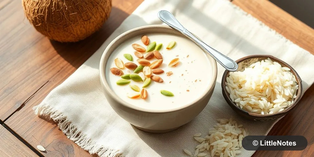 Use coconut milk for dairy-free kheer