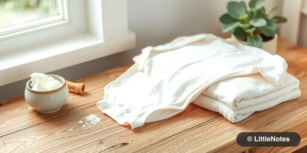 Illustration for Stain Removal Hacks: Keeping Baby Clothes Pristine
