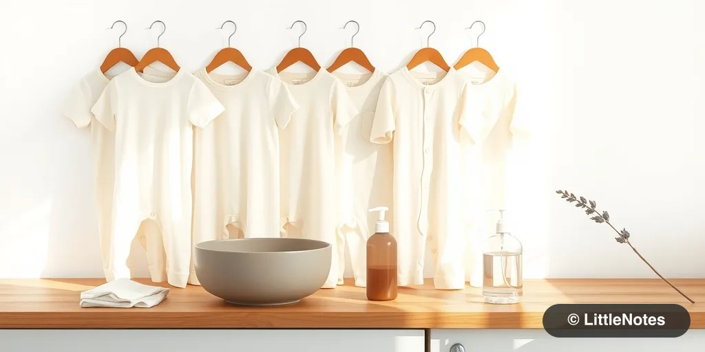 Illustration for Stain Removal Hacks: Keeping Baby Clothes Pristine