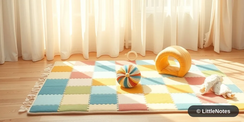 Illustration for Supporting Your Baby’s Motor Development: Rolling and Crawling