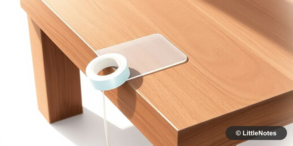 Use 3M tape for residue-free childproofing