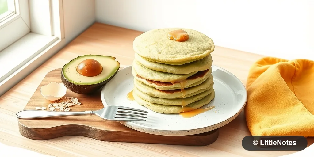 Make nutrient-dense avocado pancakes