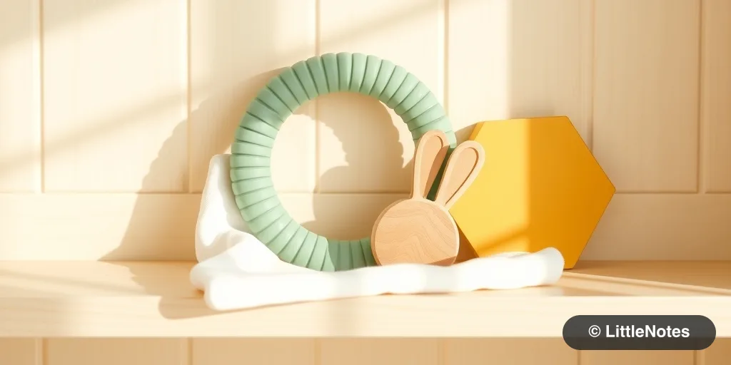 Introducing teethers for oral exploration
