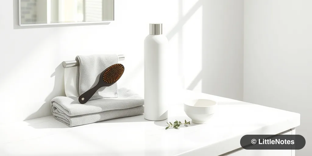 Illustration for Finding the Right Dry Shampoo for Post-Workout Refresh