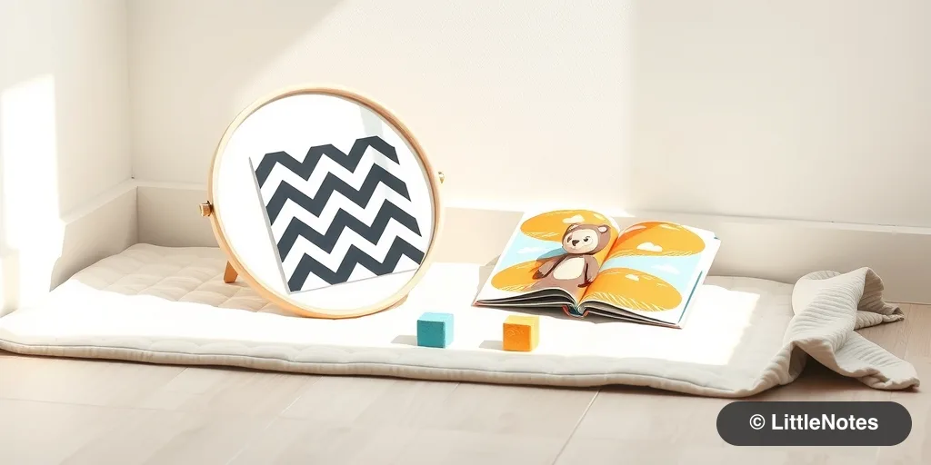 Use toys for tummy time engagement