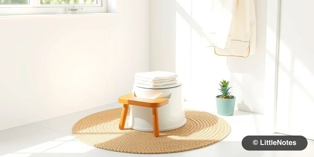 Establish a potty routine