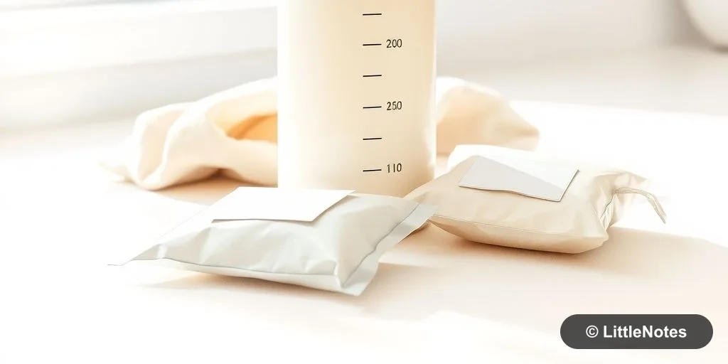 Illustration for A Guide to Storing Breast Milk Safely