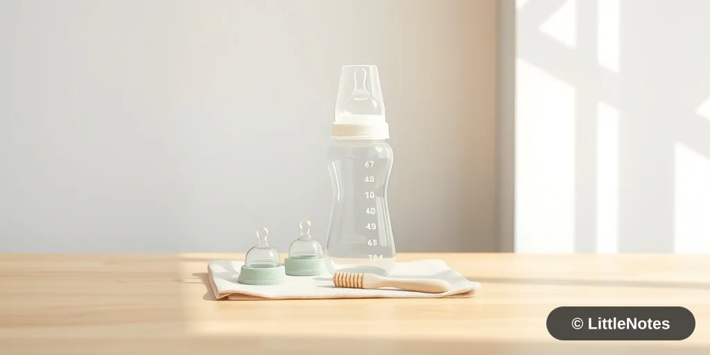Illustration for Choosing the Right Feeding Bottle: What New Parents Need to Know
