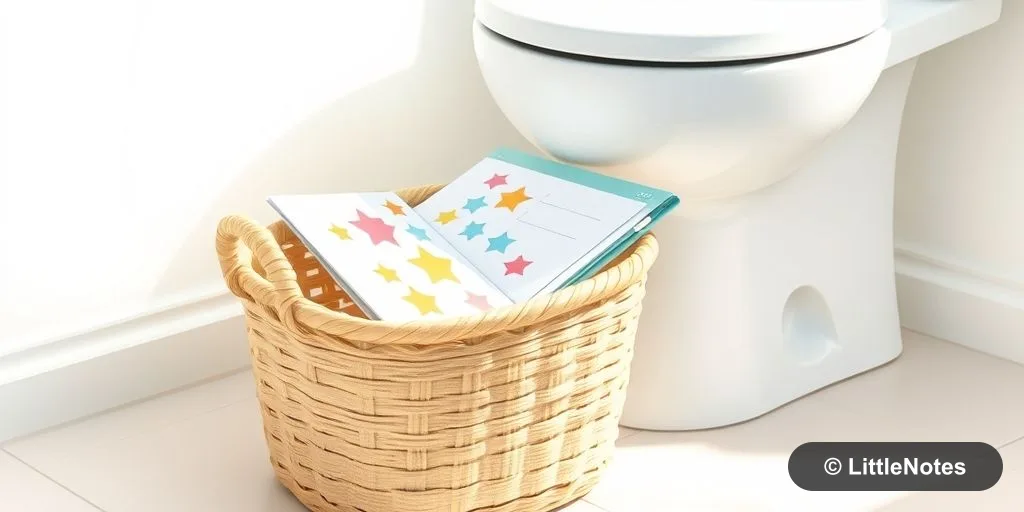Illustration for Potty Training: Making the Big Toilet Less Intimidating