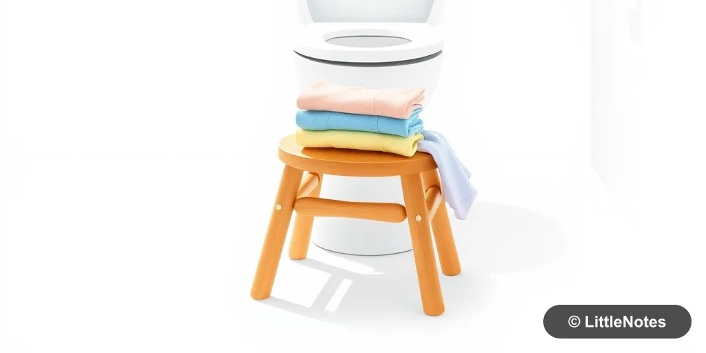 Illustration for Potty Training: Making the Big Toilet Less Intimidating