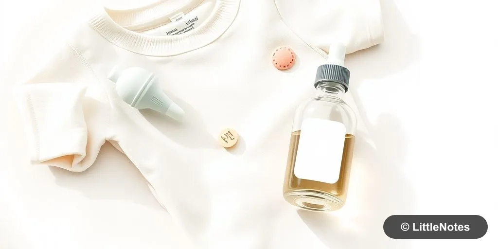 Illustration for Caring for a Baby With a Cold: Tips for Relief
