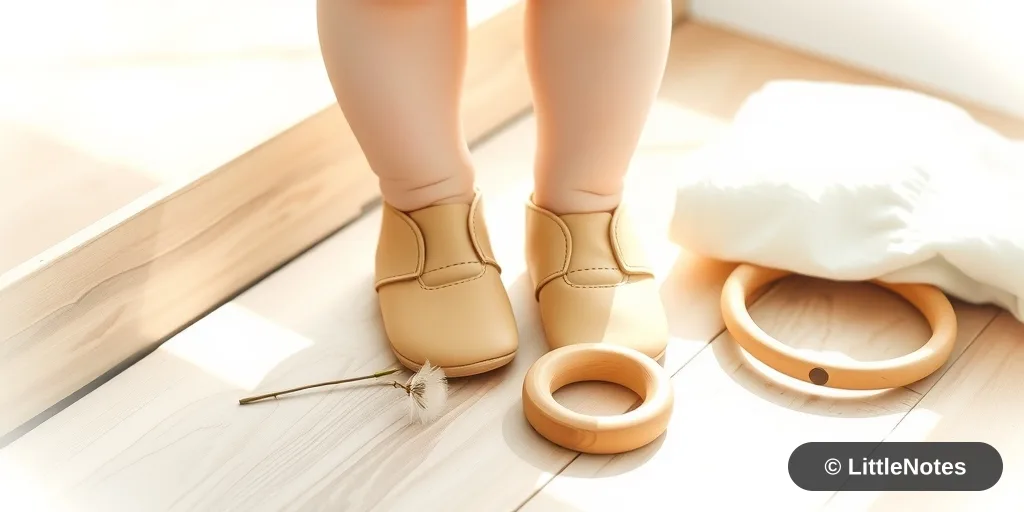 Illustration for Navigating the Transition: Choosing Your Baby’s First Pair of Shoes